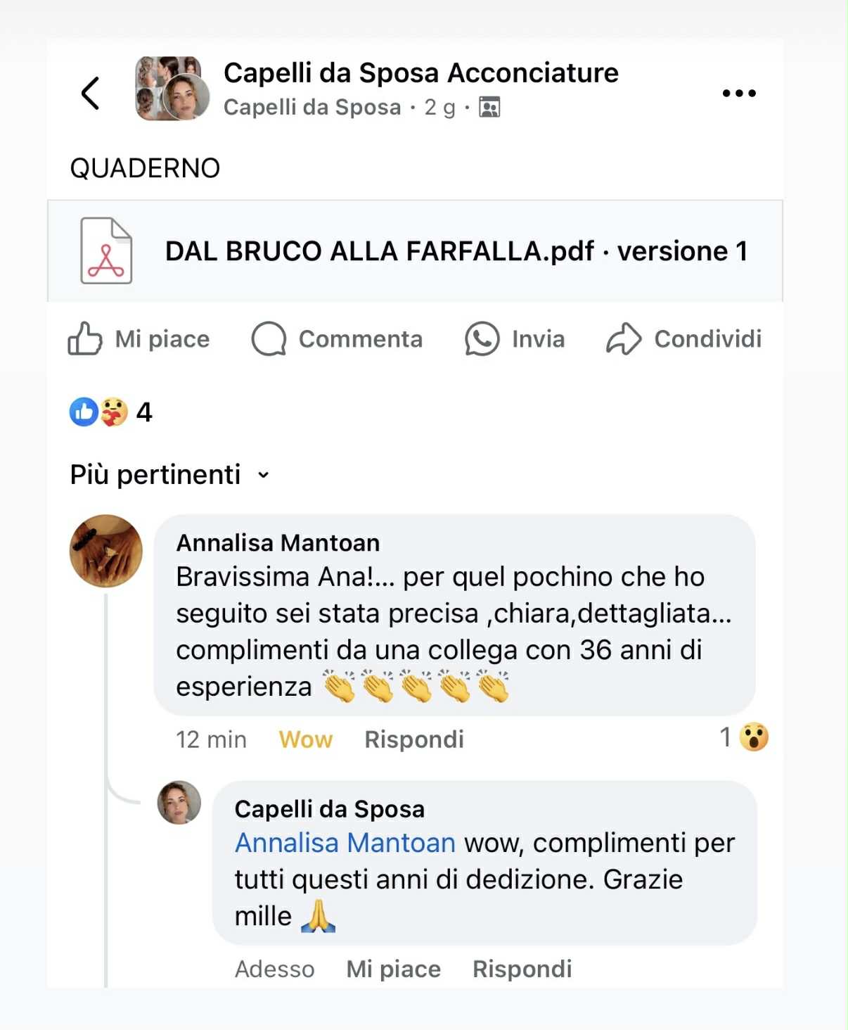 Testimonianza reale #11